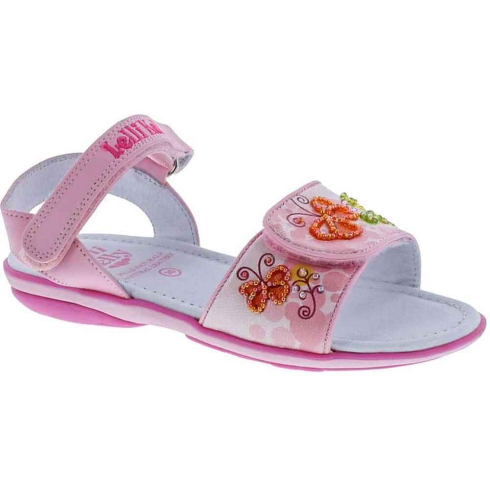 Lelli Kelly Kids LK1415 Pink Fantasy ToddlerG sandals 27 NEW